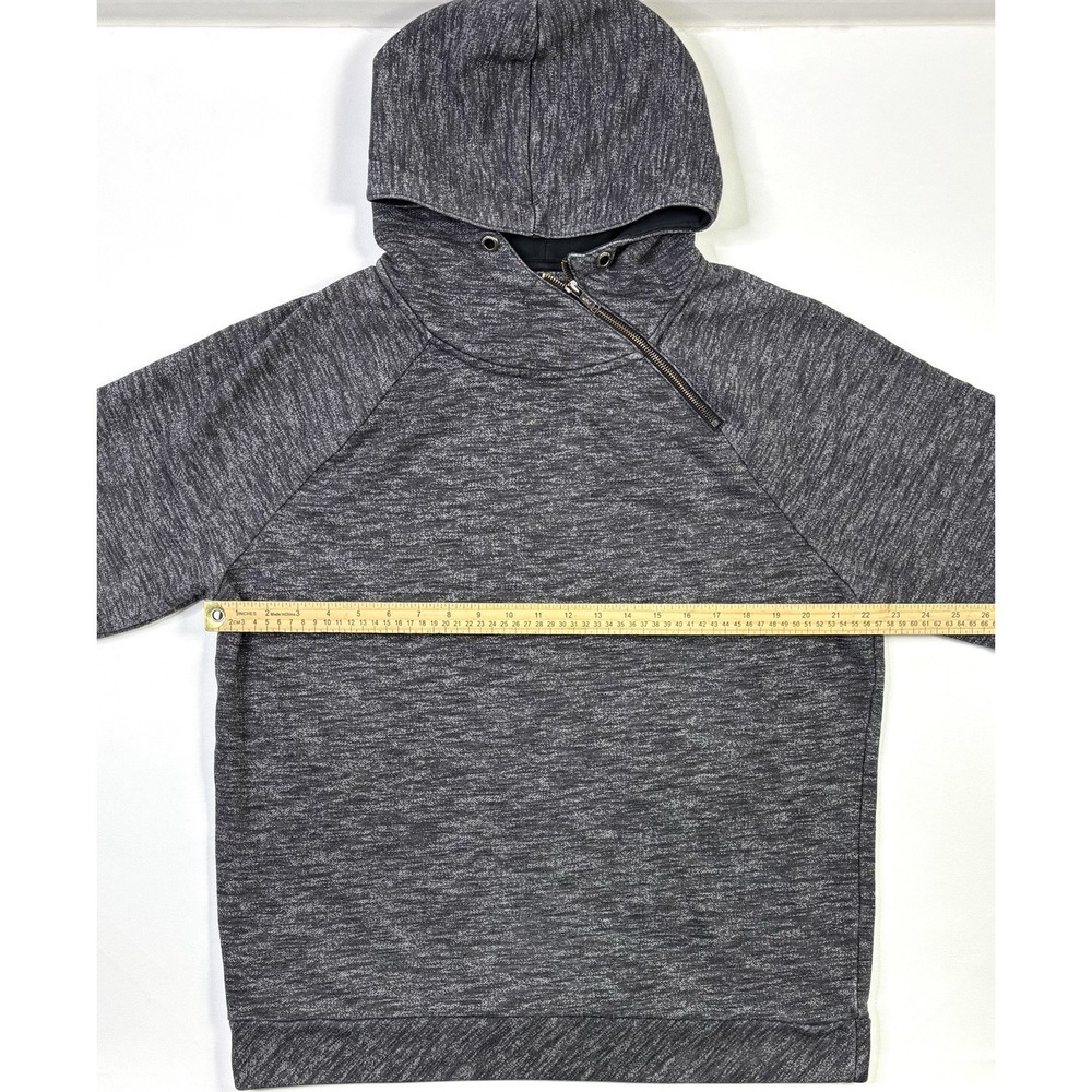GAUDI Hooded Pullover Sweatshirt Men's XXL Quarter Zip Heather Gray - Picture 6 of 12